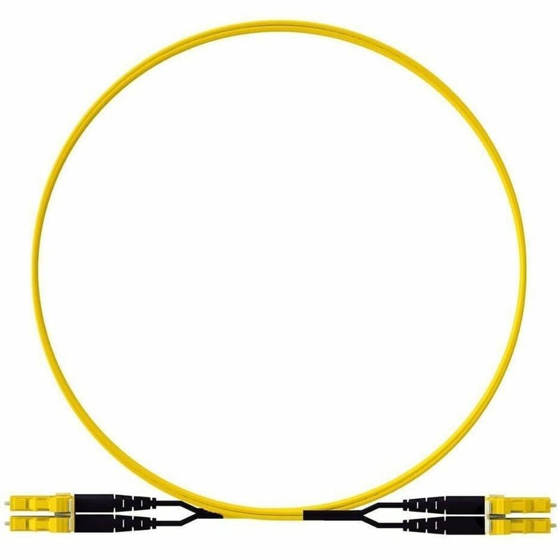 OM4+ 2F LC KEY D YL JACKET 20M - Thumbnail 1