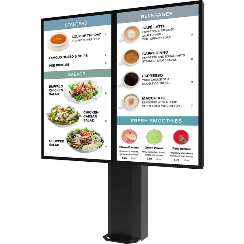 Peerless-AV® Outdoor Digital Menu Boards - Thumbnail 3