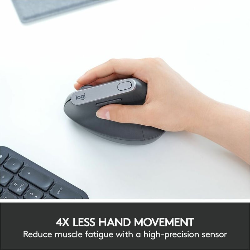 Logitech MX Vertical Advanced Ergonomic Mouse - Thumbnail 5