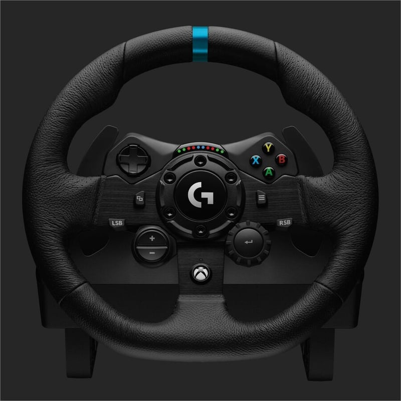 Logitech G923 Gaming Steering Wheel, Gaming Pedal - Thumbnail 4