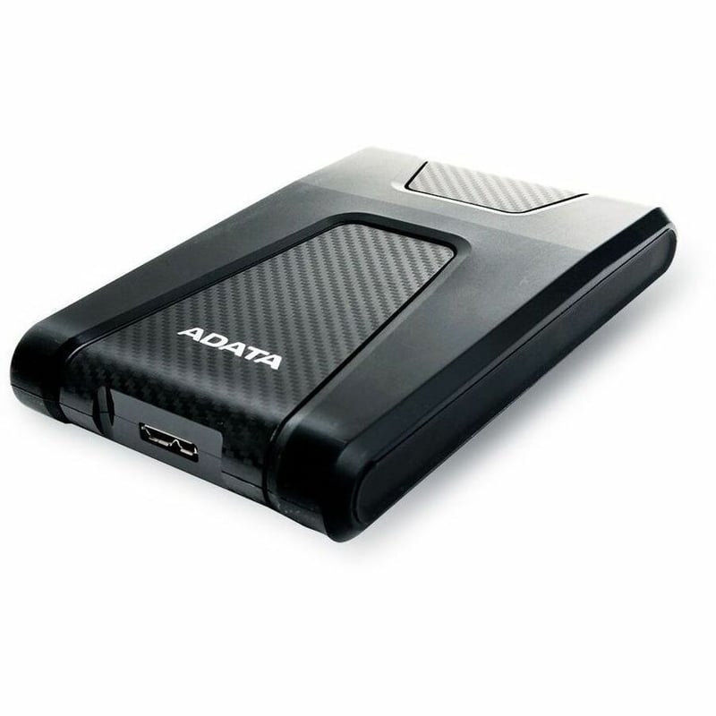 Adata DashDrive Durable HD650 AHD650-1TU31-CBK 1 TB Portable Hard Drive - 2.5" External - Black - Thumbnail 3