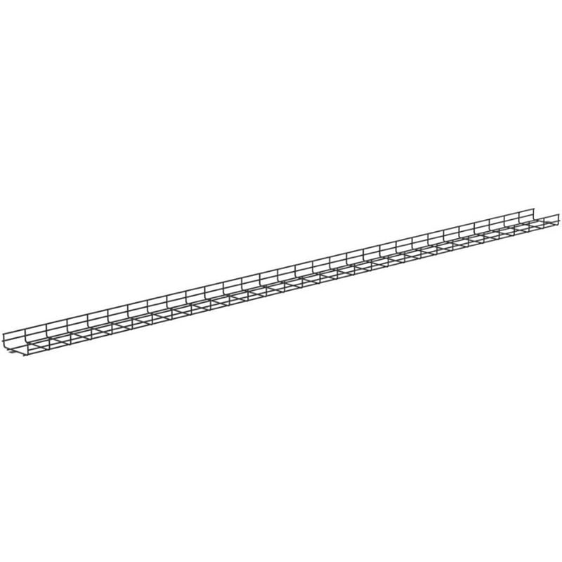Panduit Wire Basket 2" H x 6" W, Black Powdered Coated - Thumbnail 1