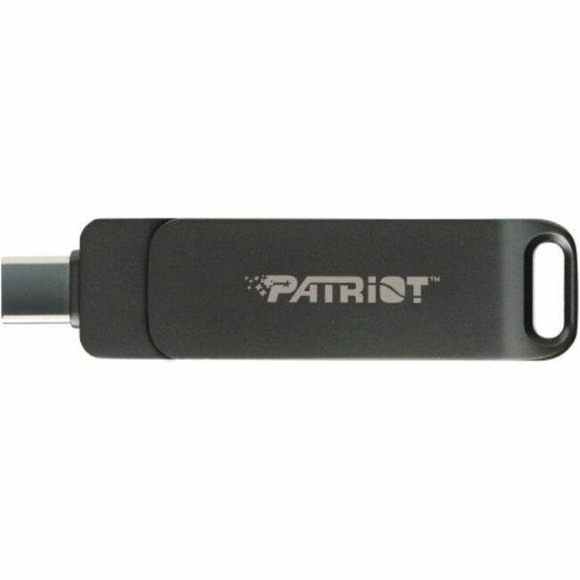 PATRIOT RAGE R550 128GB USB 3.2 GEN 1 SWING TYPE-A+C DARK SHADOW - Thumbnail 1