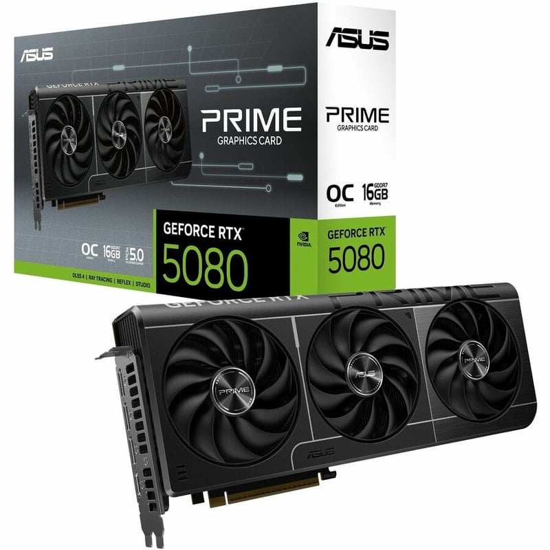 THE SFF-READY ASUS PRIMEGEFORCE RTX 5080 16GB GDDR7 OC EDITION GC - Thumbnail 5