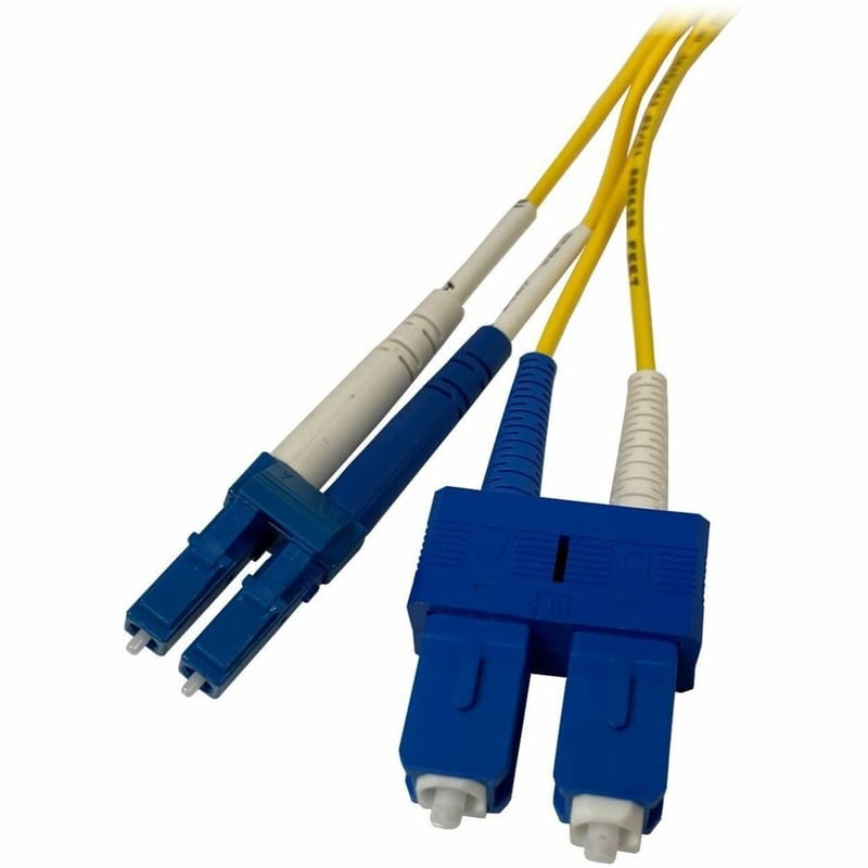 Ortronics Infinium Core LC to SC Duplex Patch Cord, 2mm, OS2 Yellow, Plenum , 3 FT - Thumbnail 2
