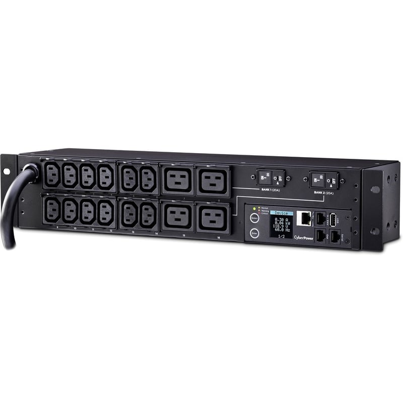 CyberPower PDU31008 Single Phase 200 - 240 VAC 30A Monitored PDU - Thumbnail 2