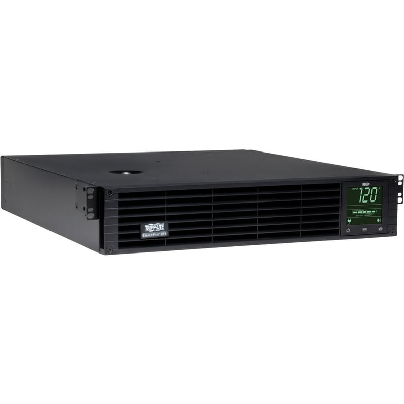 Tripp Lite by Eaton UPS TAA-Compliant SmartPro 120V 3kVA 2.25kW Line-Interactive Sine Wave UPS 2U Rack/Tower Extended Run Pre-Installed WEBCARDLX Network Interface LCD USB DB9 Serial - Thumbnail 1