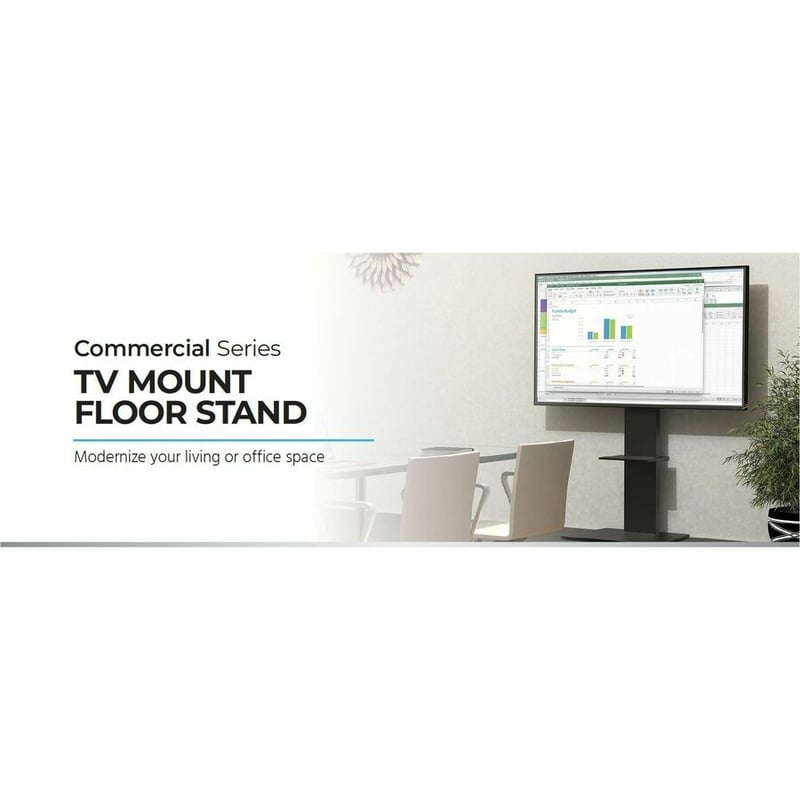 MONOPRICE PREMIUM TILT TV SHELF FOR 37 TO 70 TVS UP TO 88LBS, MAX VESA 600X400 - Thumbnail 2