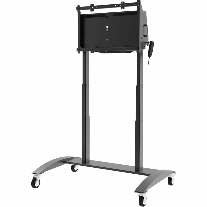 SmartMount Motorized Height Adjustable Flat Panel Cart - Thumbnail 1