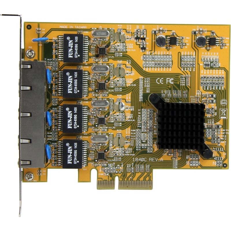 StarTech.com 4-Port PCI Express Gigabit Network Adapter Card - Quad-Port PCIe Gigabit NIC - Thumbnail 5