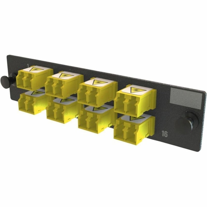 ADPT PANEL OFP 8 KEYED LC DX 16F YELLOW MOQ 1