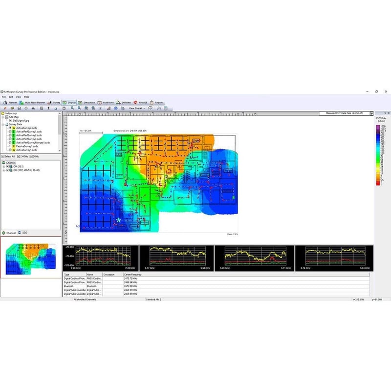 NetAlly AirMagnet Survey Express - License - 1 User - Thumbnail 3