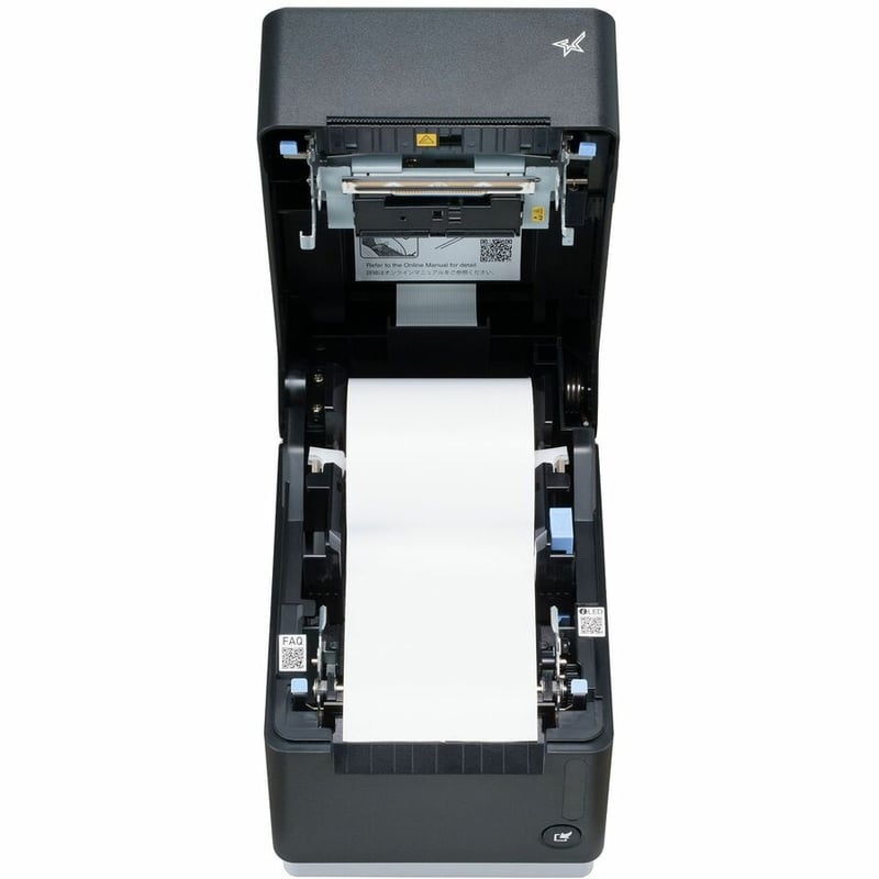 Star Micronics MCL32WCBi Direct Thermal Printer - Monochrome - Receipt Print - USB - Bluetooth - Wireless LAN - US - With Cutter - Black - Thumbnail 4