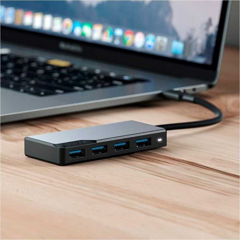 Alogic USB-C Fusion SWIFT 4-in-1 Hub - Space Grey - Thumbnail 4