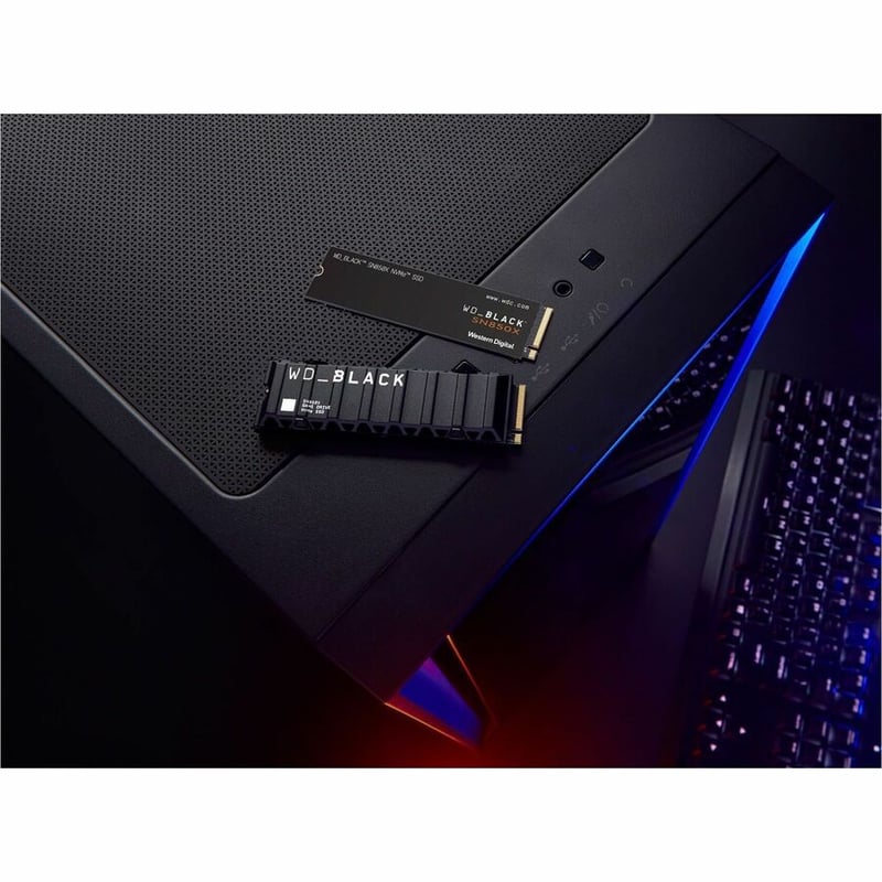 WD Black SN850X WDS800T2XHE 8 TB Solid State Drive - M.2 2280 Internal - PCI Express NVMe (PCI Express NVMe 4.0 x4) - Black - Thumbnail 3