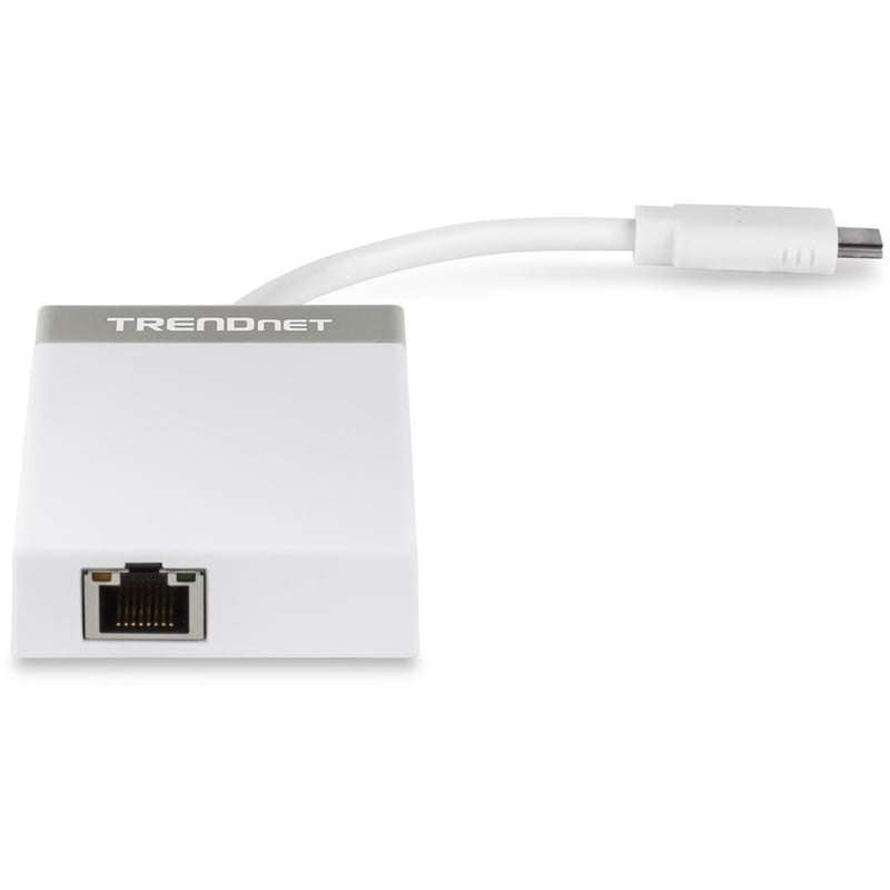 TRENDnet USB-C to Ethernet Gigabit Adapter, TUC-ETGH3, USB-C Hub with RJ-45 Gigabit, Windows and Mac Compatible, 3 x USB 3.0 Ports, 1 x Gigabit Ethernet Port, Compatible with USB 2.0 and USB 1.1 - Thumbnail 4