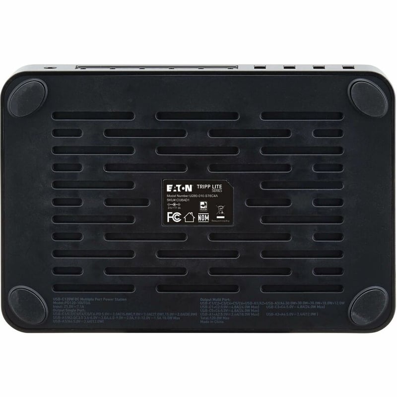 10-PORT USB CHARGING STATION W 6 USB-C 4 USB-A PORTS 120W CHARGER - Thumbnail 2