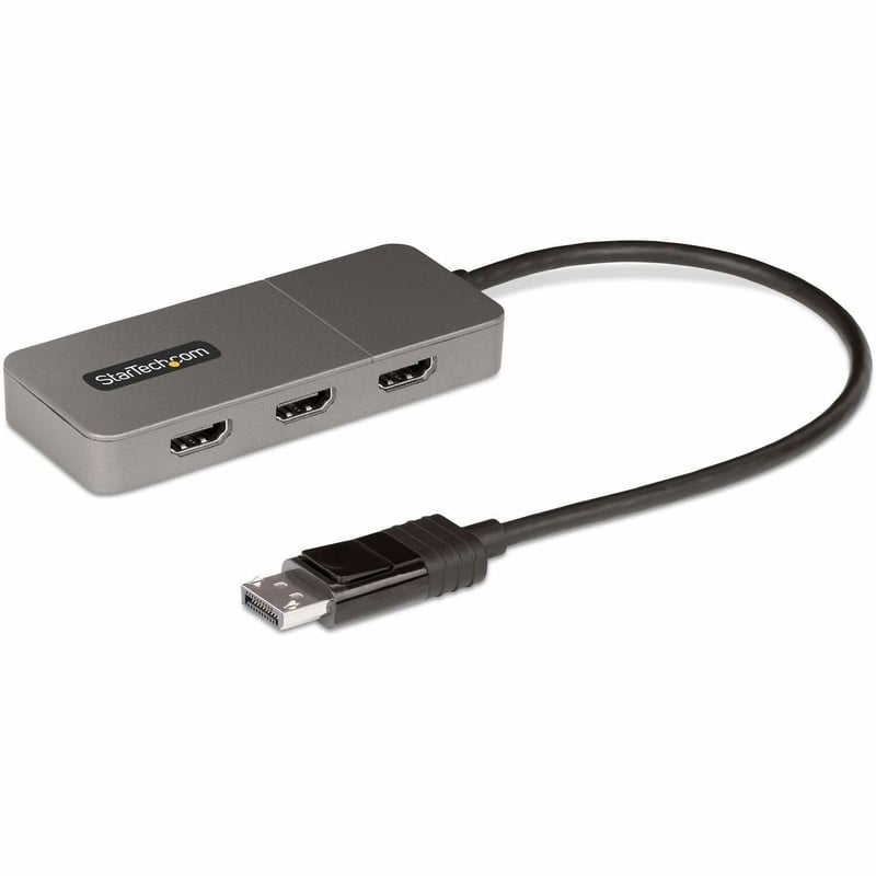 StarTech.com 3-Port MST Hub, DisplayPort to Triple 4K 60Hz HDMI, DP 1.4 Multi-Monitor Adapter, Windows Only - Thumbnail 1