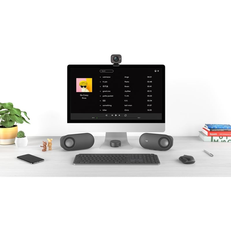 Logitech Z407 Bluetooth Speaker System - 40 W RMS - Black - Thumbnail 3