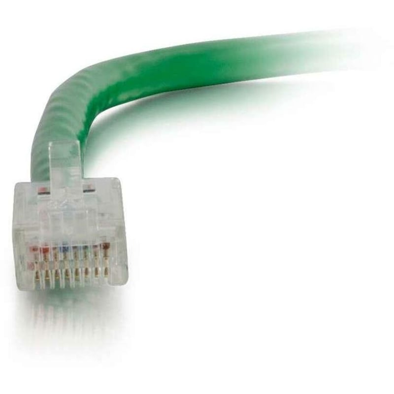 C2G 6ft Cat6 Non-Booted Unshielded (UTP) Ethernet Network Cable - Green - Thumbnail 2