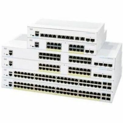 CBS350 MANAGED 16-PORT GE, POE, EXTPS,2X1GSFP REMANUFACTURED - Thumbnail 3