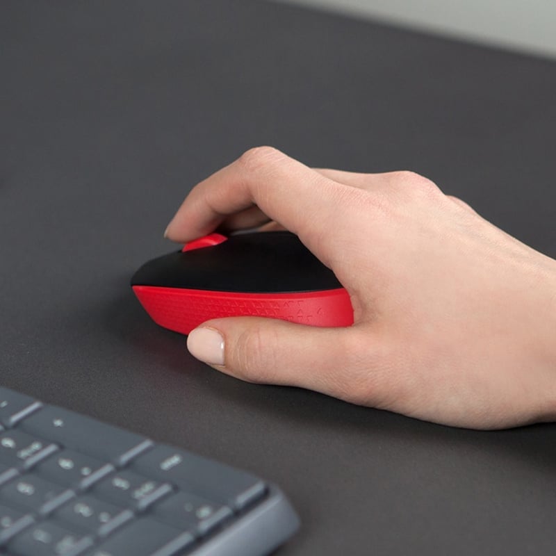 Logitech M170 Wireless Compact Mouse (Red) - Thumbnail 2