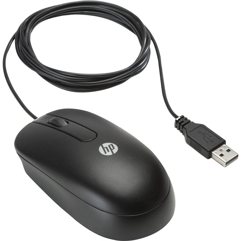 HP 3-BUTTON USB LASER MOUSE 1YR IMS WARRANTY STANDARD