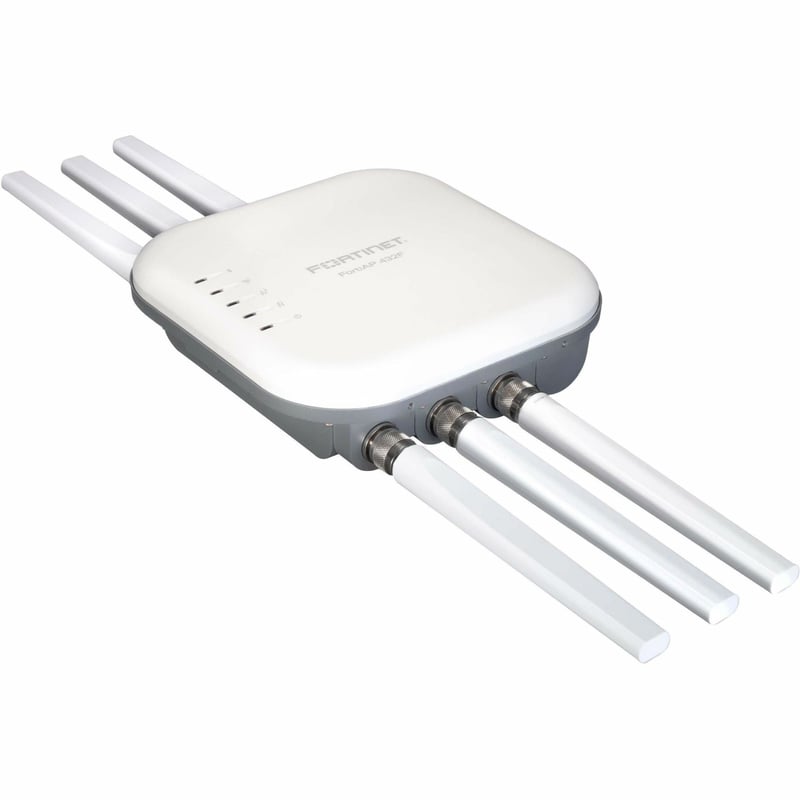 Fortinet FortiAP 432F Dual Band Wi-Fi 6 IEEE 802.11a/b/g/n/ac/ax/d/h/i/k/r/v/w/u/e/j 3.47 Gbit/s Wireless Access Point - Indoor/Outdoor - Thumbnail 1