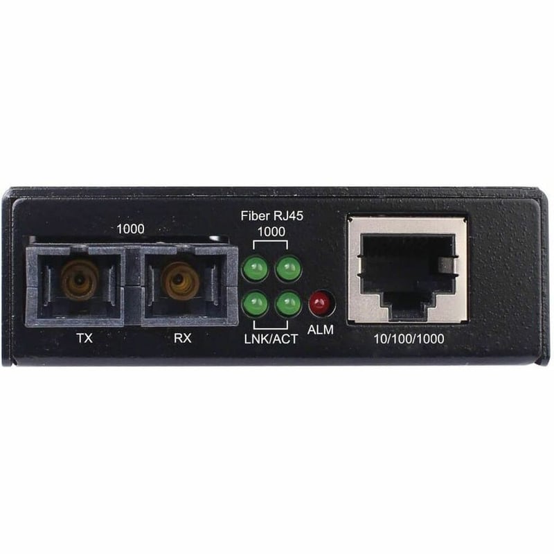 Tripp Lite by Eaton Hardened Gigabit Fiber to Ethernet Media Converter, 10/100/1000 Mbps, RJ45/SC Singlemode, -10 to 60C, 10 km (6.2 mi.) - Thumbnail 3