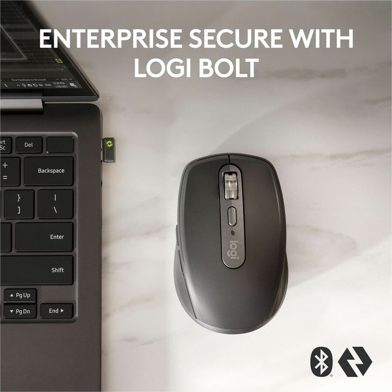 Logitech MX Anywhere 3S for Business - Wireless Mouse - Thumbnail 2
