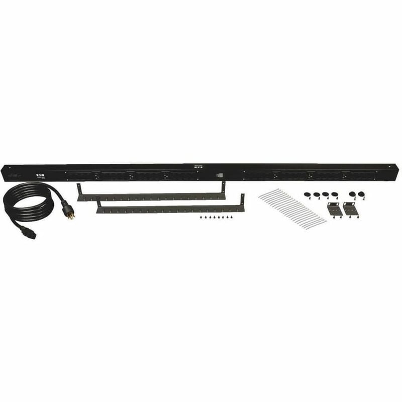 Tripp Lite by Eaton PDU 3.7kW Single-Phase Local Metered PDU 208/230V Outlets (6-C19 & 32-C13 ) C20/L6-20P Cable 10 ft. (3.05 m) Cord 0U Vertical - Thumbnail 2