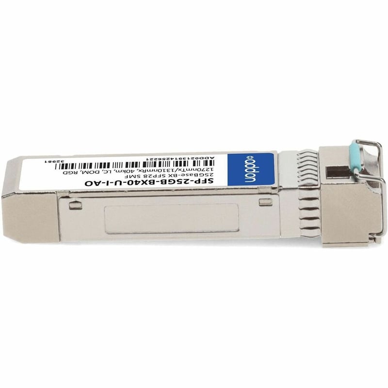 AddOn MSA and TAA 25GBase-BX SFP28 Transceiver (SMF, 1270nmTx/1310nmRx, 40km, LC, DOM, -40 to 85C) - Thumbnail 5