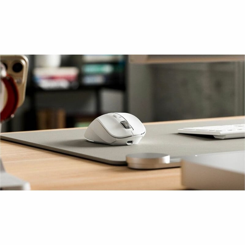 ALOGIC APEX BLUETOOTH 7 KEYS PROGRAMMABLE MOUSE-WHITE - Thumbnail 5