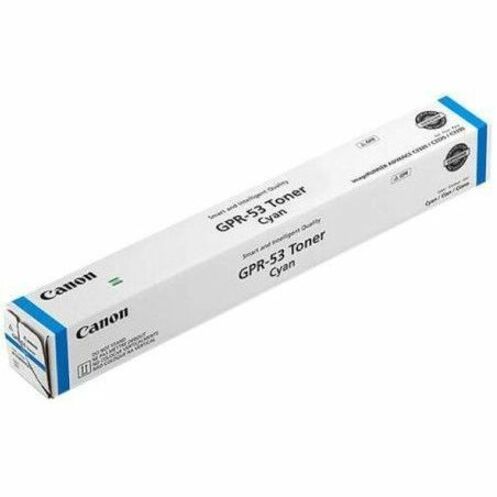 Canon GPR-53 Original Laser Toner Cartridge - Cyan - 1 Pack - Thumbnail 2