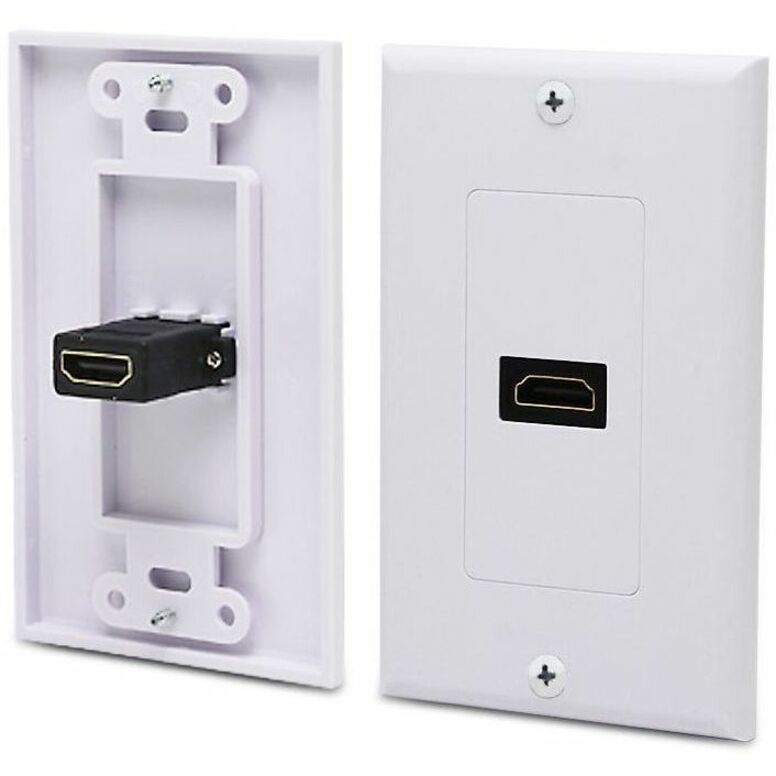 4XEM Single Outlet Female High Speed HDMI Wall Plate with 3D support - Thumbnail 4