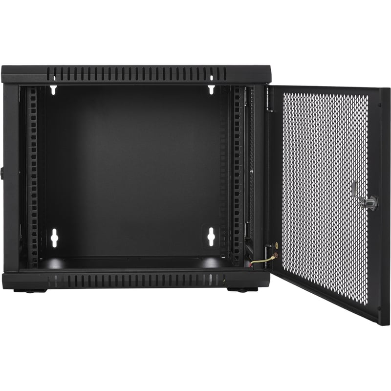 V7 9U Rack Wall Mount Vented Enclosure - Thumbnail 3