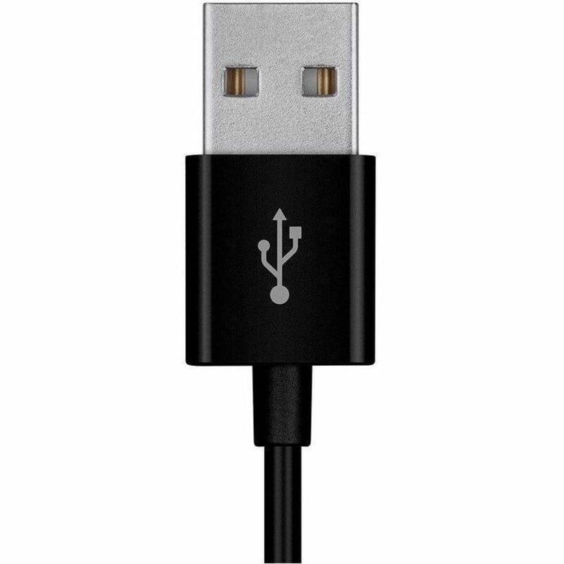 USB A TO MICRO B CABLE_ 10FT BLACK - Thumbnail 4