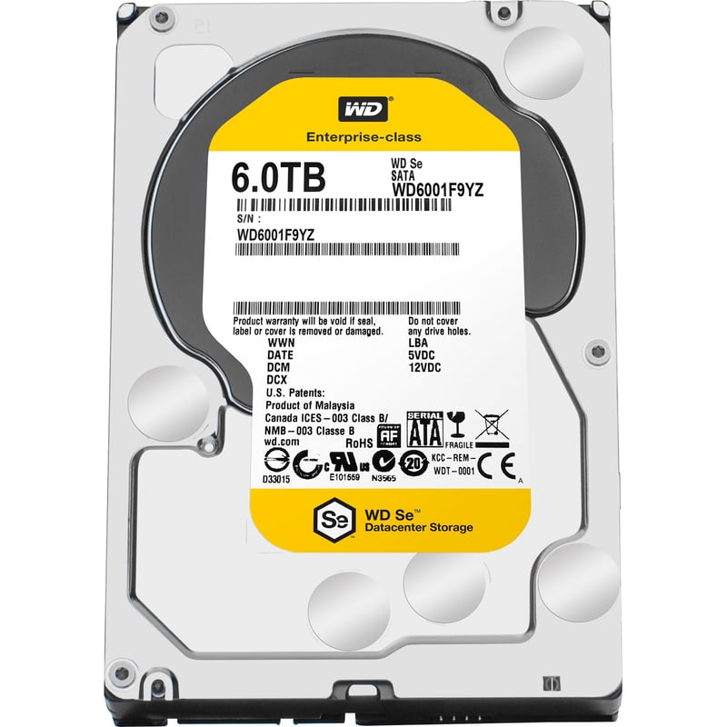 WD 6000GB SATA HARD DISK DRIVE