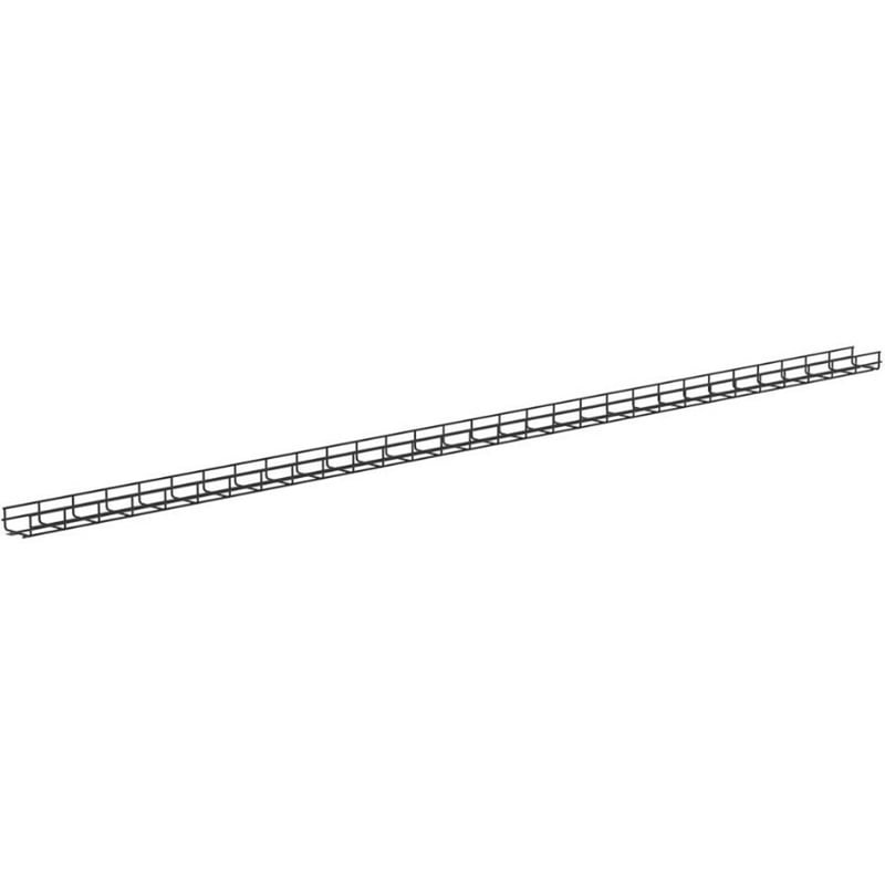 Panduit Wire Basket 2" H x 12" W, Black Powdered Coated - Thumbnail 3