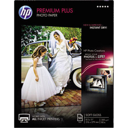 HP PREM PLUS 8.5X11 SG 50 SHT PHOTO PAPR - Thumbnail 2