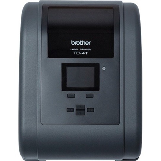 Brother TD-4750TNWB Desktop Direct Thermal/Thermal Transfer Printer - Monochrome - Label Print - USB - Serial - Bluetooth - Wireless LAN - Thumbnail 5