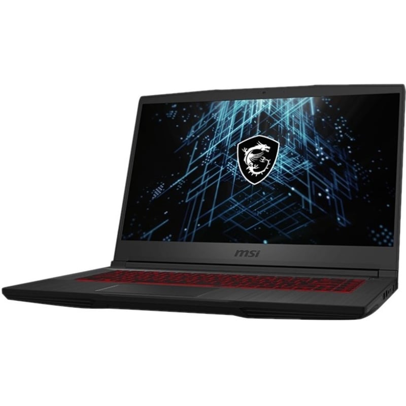 MSI GF65 THIN GF65 Thin 10UE-091 15.6" Gaming Notebook - Full HD - 1920 x 1080 - Intel Core i7 10th Gen i7-10750H 2.60 GHz - 8 GB Total RAM - 512 GB SSD - Core Black - Thumbnail 4