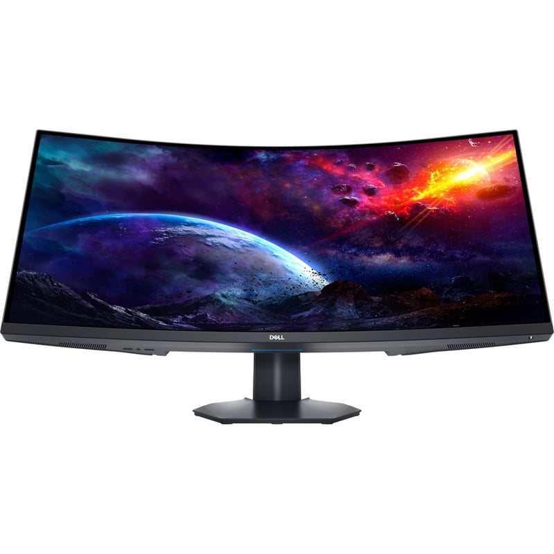 Dell S3422DWG 34" Class UW-QHD Curved Screen Gaming LCD Monitor - 21:9 - Black - Thumbnail 2