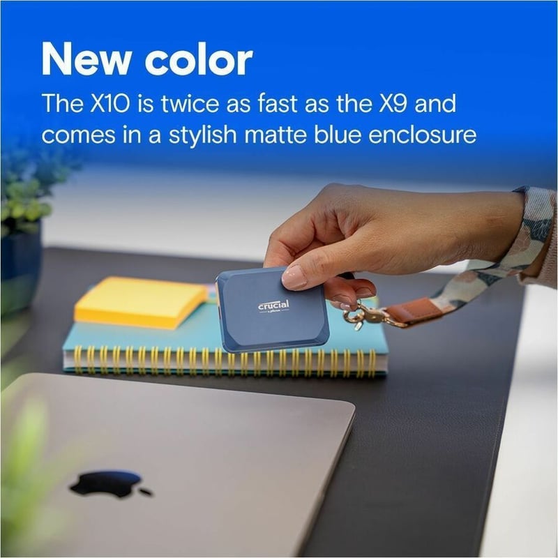CRUCIAL X10 1TB PORTABLE SSD - Thumbnail 5