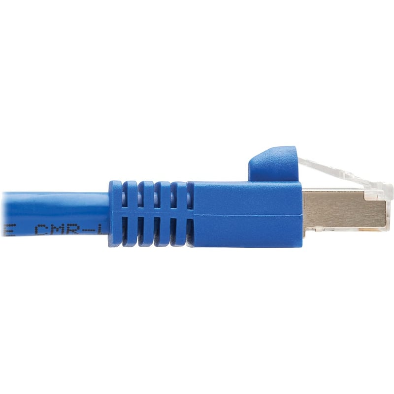 Eaton Tripp Lite Series M12 X-Code Cat6a 10G F/UTP CMR-LP Shielded Ethernet Cable (M12 M/RJ45 M), IP68, PoE, Blue, 5 m (16.4 ft.) - Thumbnail 5