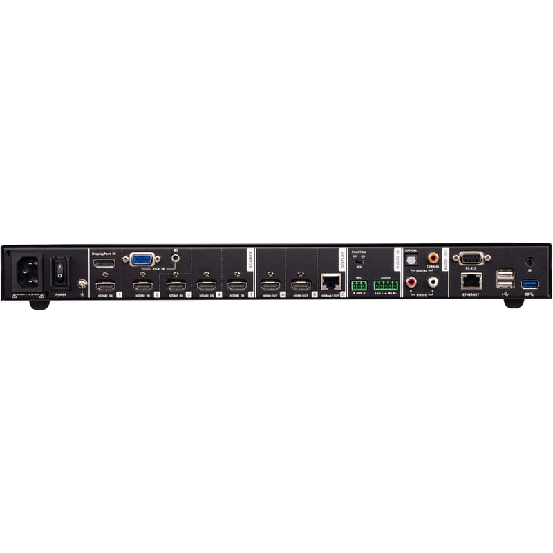 Aten VP2730 7 x 3 Presentation Matrix Switch with Streaming, HDBaseT-TAA Compliant - Thumbnail 3