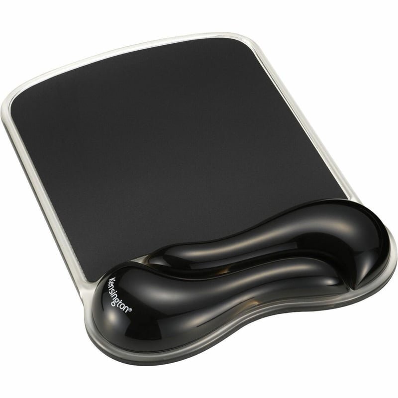 Kensington DuO Gel Wave Mouse Pad & Wrist Rest - Thumbnail 1