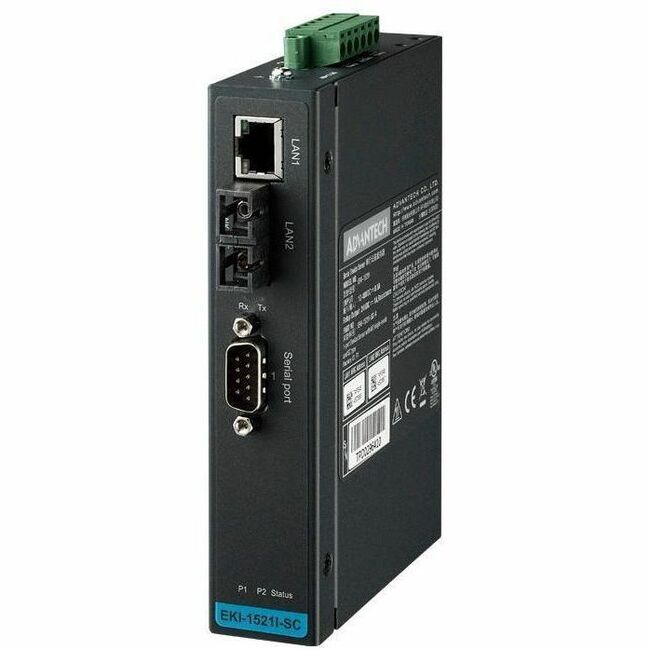 EKI-1521I-SC 1PORT DEVICE SVR WITH SM/SC FIBER AND WT