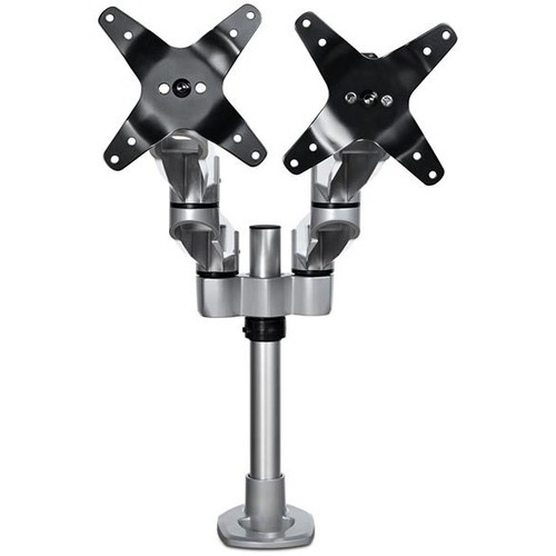 StarTech.com Desk Mount Dual Monitor Arm, Premium Articulating Desktop VESA Mount up to 27" (17.6lb/8kg) Displays, Height Adjustable - Thumbnail 1