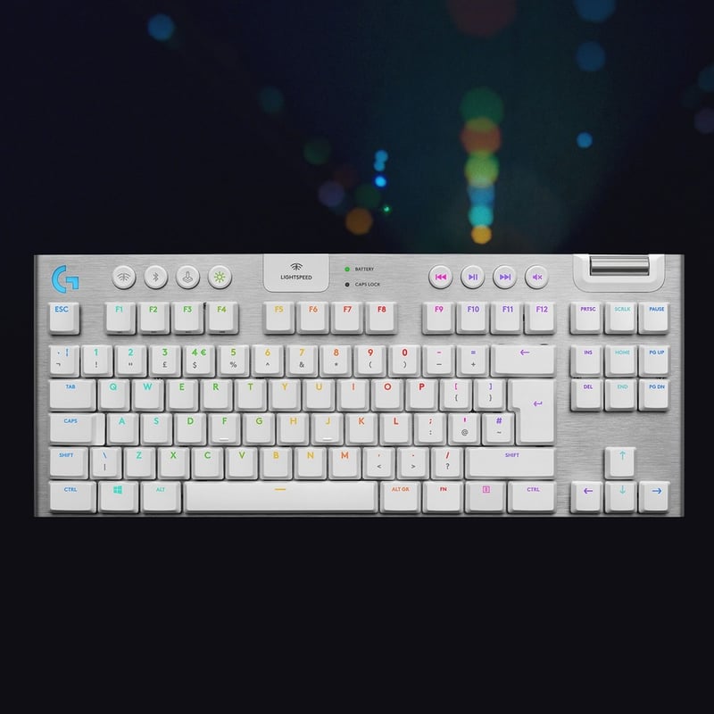 Logitech G915 TKL Tenkeyless Lightspeed Wireless RGB Mechanical Gaming Keyboard